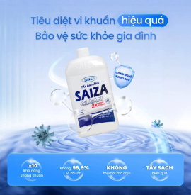🧴 TEM PVC CO NHIỆT SẢN PHẨM TẨY ĐA NĂNG SAIZA – NỔI BẬT TỪ CHẤT LƯỢNG ĐẾN DIỆN MẠO